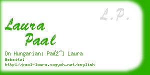 laura paal business card